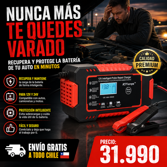 VOLTMASTER PRO™ - Cargador Partidor de baterías