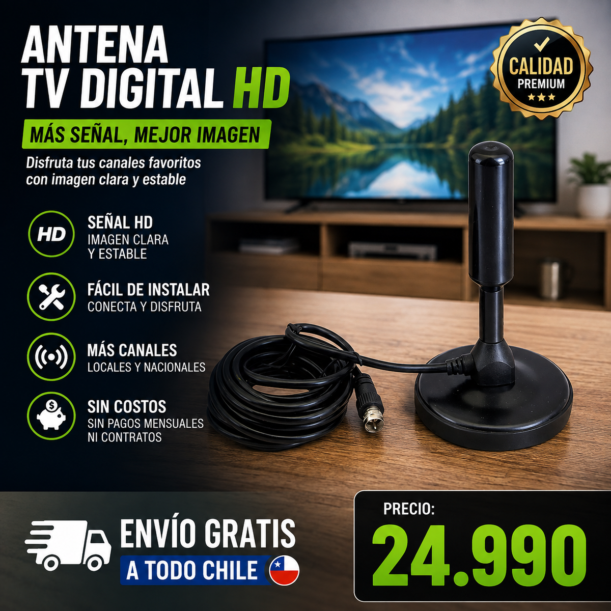 TVMAX HD™ - Antena TV Digital HD