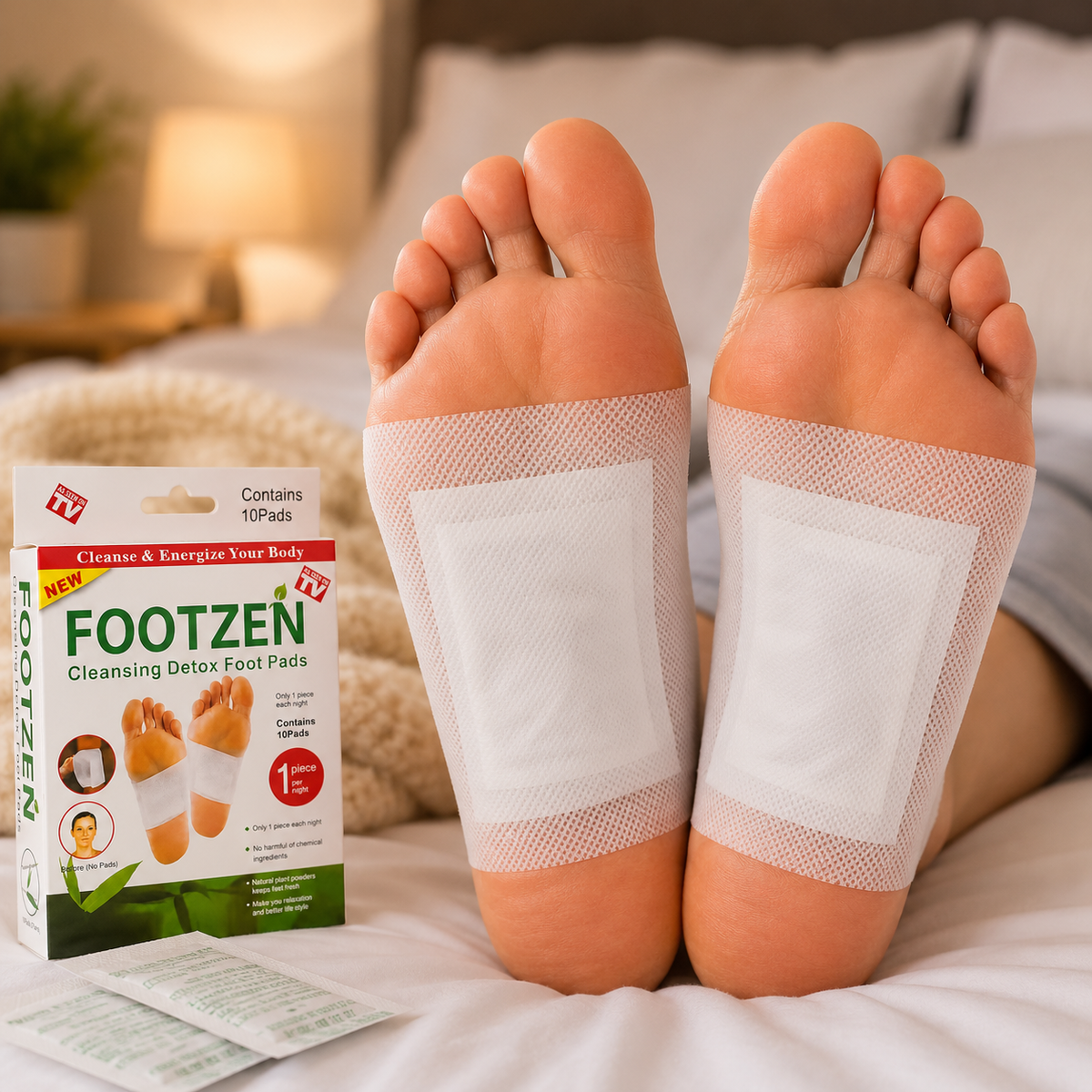 FOOTZEN™ -  Parches Kinokis para pies